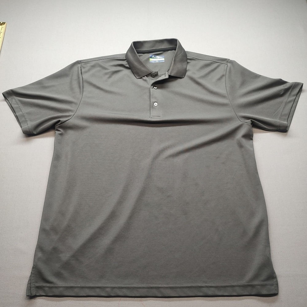 Ben Hogan Men's casual short sleeve gray shirt golf polo size xl